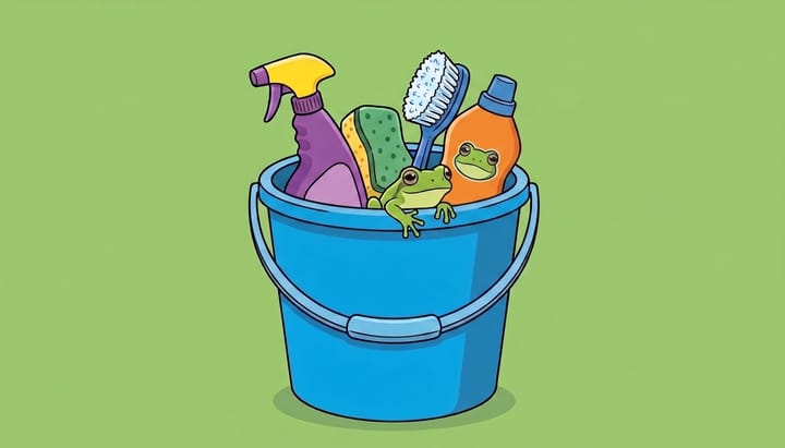 The Pond #11: Cleaning up