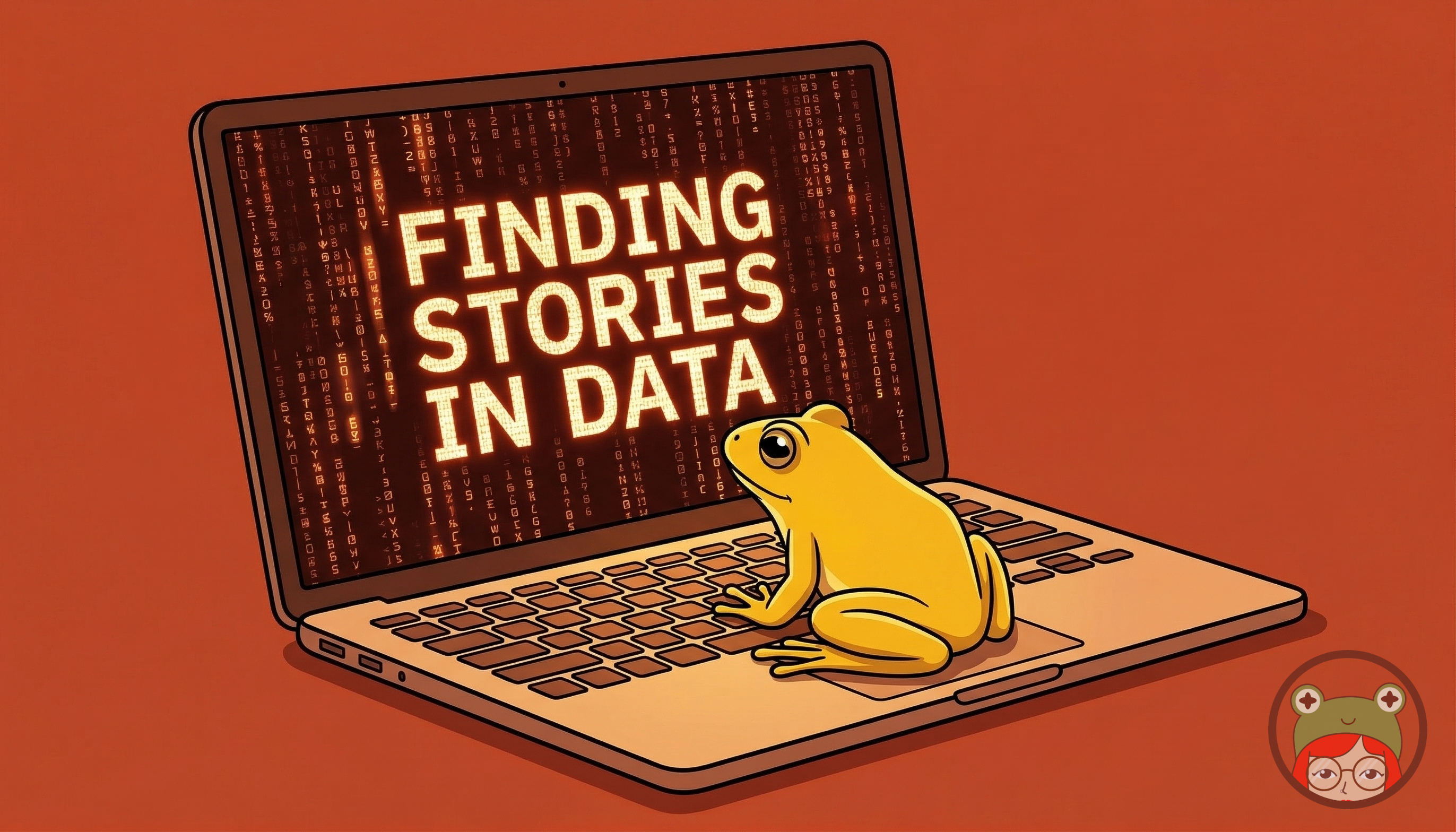 Finding stories in data with Claude Code — Pondcast banner